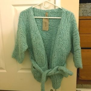 Gudrun Gudrun Gabbi alpaca wrap new XS turquoise